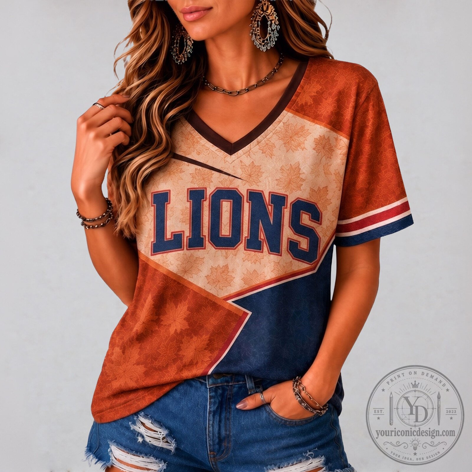 Detroit Lions Most Wonderful Time Of The Year Fall Football Game Day T-Shirt 8 Detroit Lions Most Wonderful Time Of The Year Fall Football Game Day T-Shirt