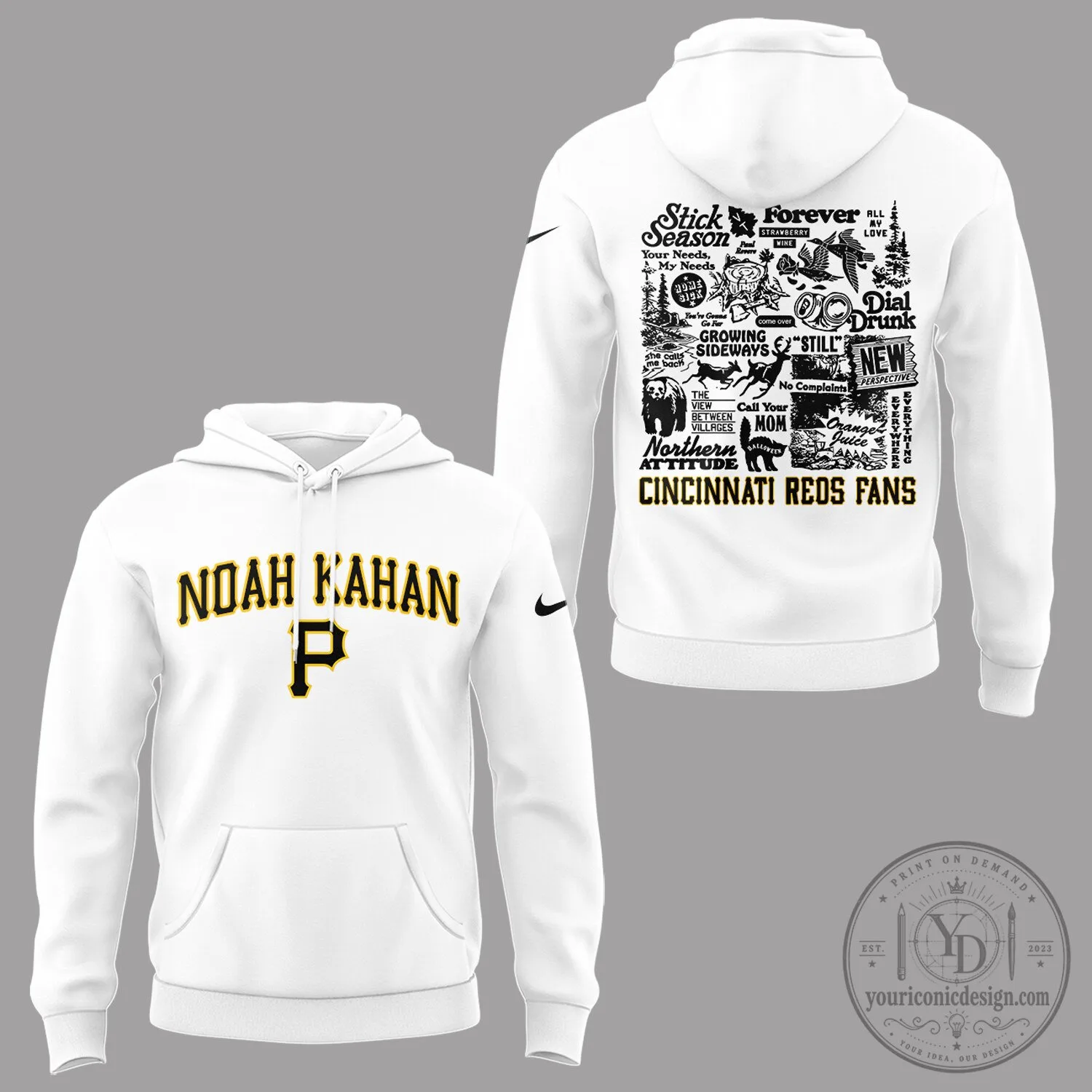 Noah Kahan Stick Season Tour Pittsburgh Pirates Baseball Fan Hoodie 8 Noah Kahan Stick Season Tour Pittsburgh Pirates Baseball Fan Hoodie
