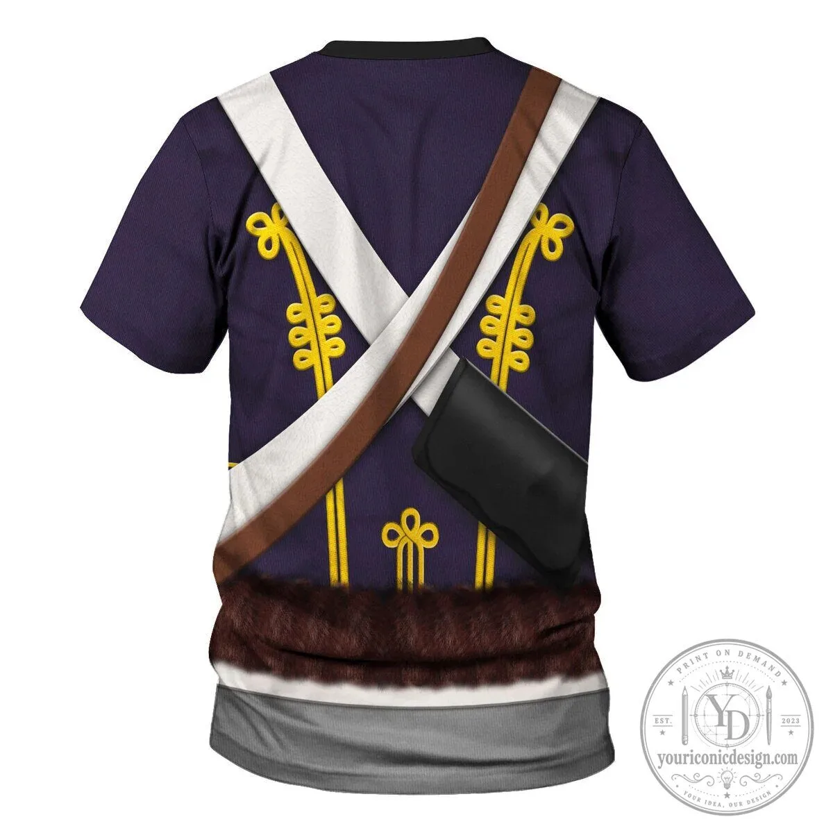English Hussar Campaign Dress Uniform Historical Cosplay Hoodie and Pants Set 29 English Hussar Campaign Dress Uniform Historical Cosplay Hoodie and Pants Set