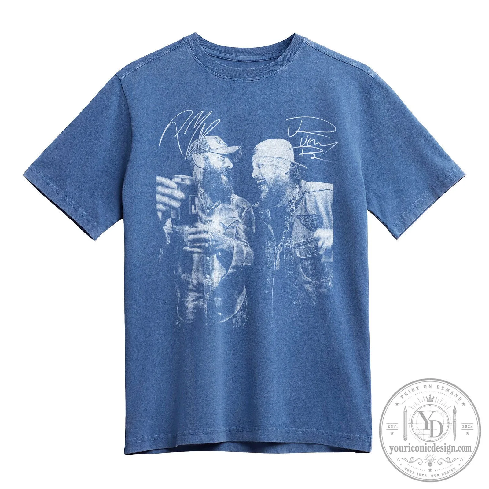 Country Music Jelly Roll and Post Malone Concert Tour T-Shirt 7 Country Music Jelly Roll and Post Malone Concert Tour T-Shirt