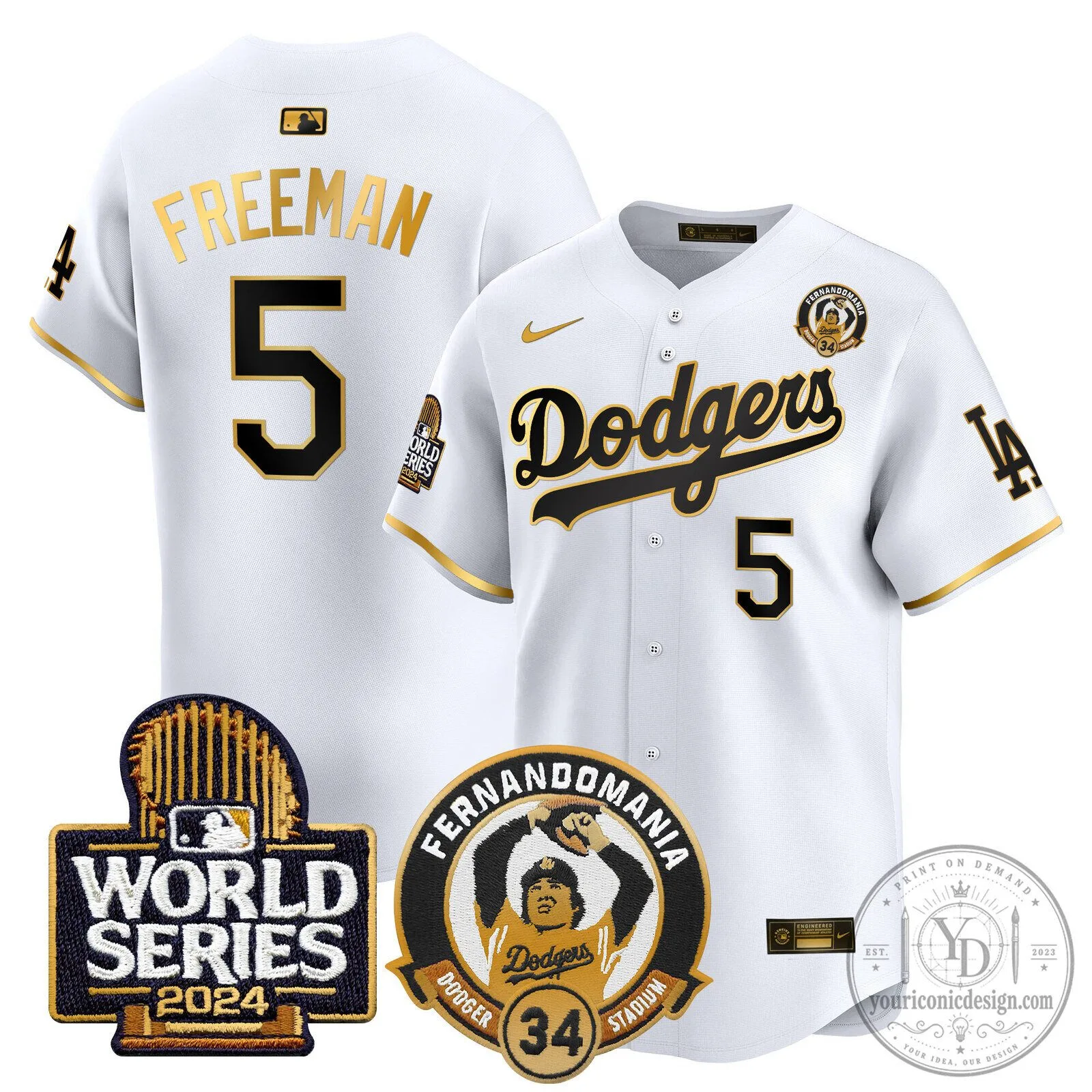 2024 World Series Black Baseball Jersey of Fernando Valenzuela for Los Angeles Dodgers 64 2024 World Series Black Baseball Jersey of Fernando Valenzuela for Los Angeles Dodgers