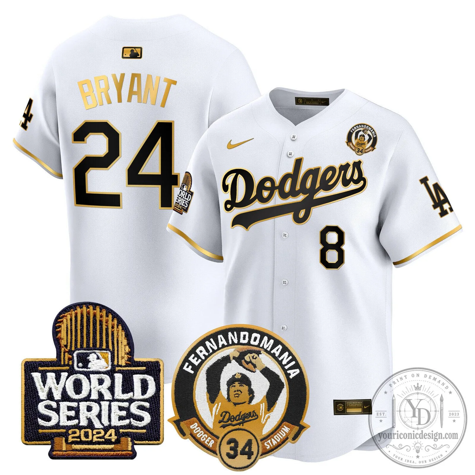 2024 World Series Black Baseball Jersey of Fernando Valenzuela for Los Angeles Dodgers 66 2024 World Series Black Baseball Jersey of Fernando Valenzuela for Los Angeles Dodgers
