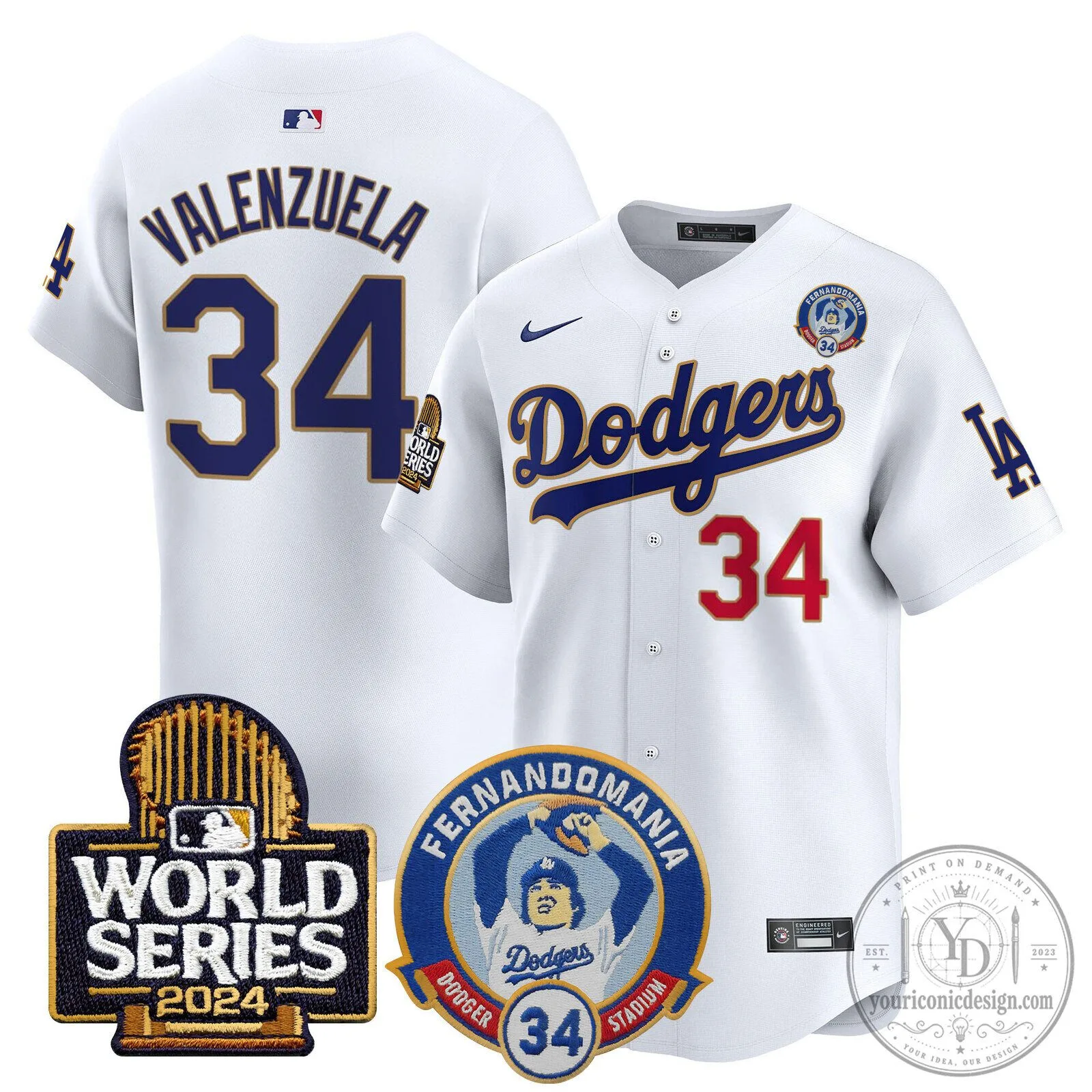 2024 World Series Black Baseball Jersey of Fernando Valenzuela for Los Angeles Dodgers 72 2024 World Series Black Baseball Jersey of Fernando Valenzuela for Los Angeles Dodgers