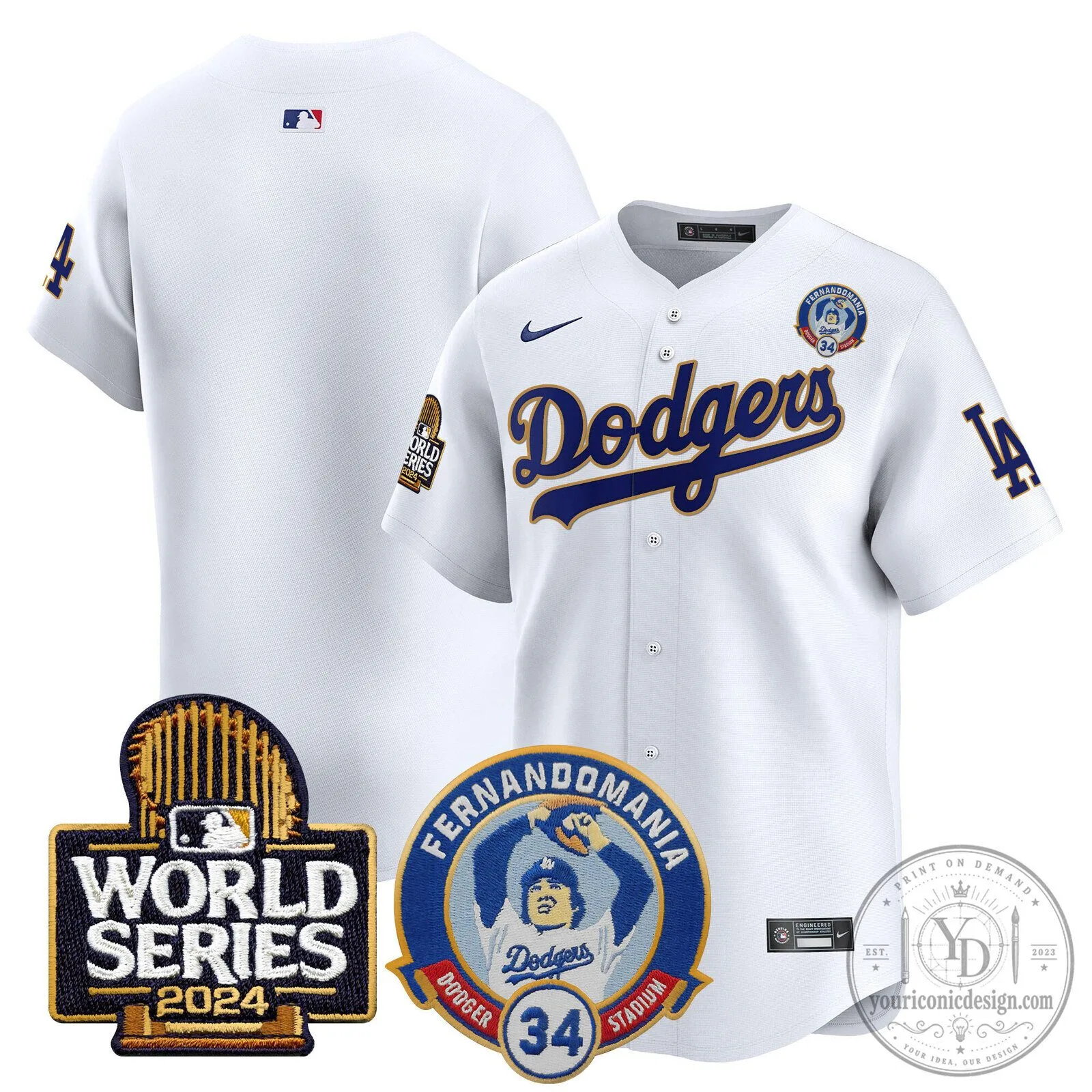 2024 World Series Black Baseball Jersey of Fernando Valenzuela for Los Angeles Dodgers 81 2024 World Series Black Baseball Jersey of Fernando Valenzuela for Los Angeles Dodgers