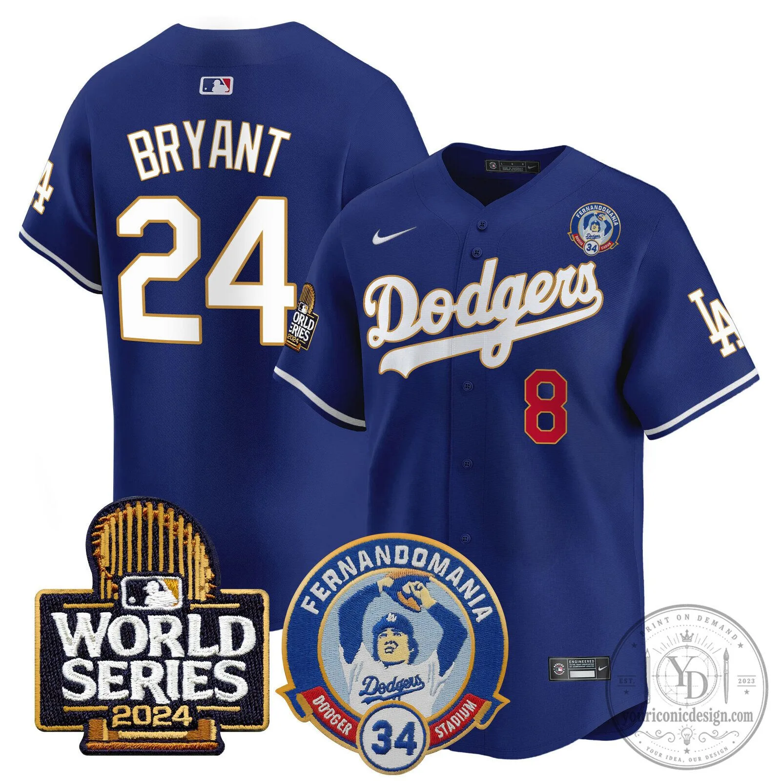 2024 World Series Black Baseball Jersey of Fernando Valenzuela for Los Angeles Dodgers 86 2024 World Series Black Baseball Jersey of Fernando Valenzuela for Los Angeles Dodgers
