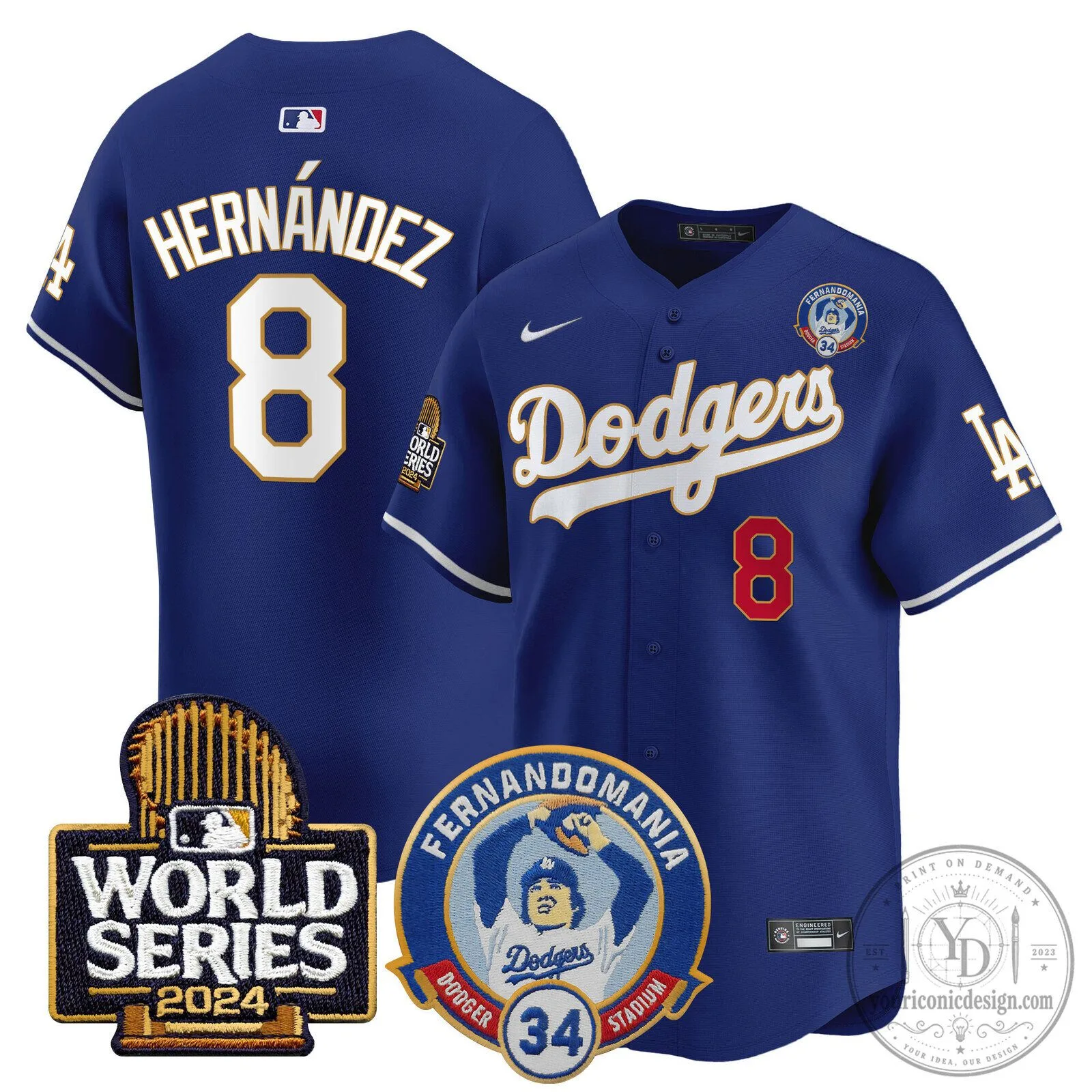 2024 World Series Black Baseball Jersey of Fernando Valenzuela for Los Angeles Dodgers 88 2024 World Series Black Baseball Jersey of Fernando Valenzuela for Los Angeles Dodgers