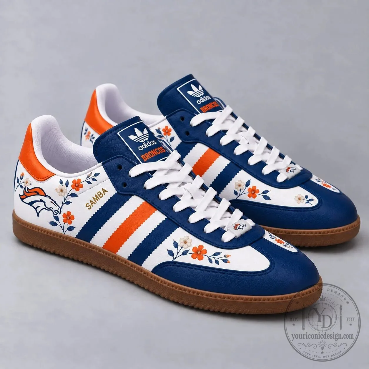 2024 World Series Black Baseball Jersey of Fernando Valenzuela for Los Angeles Dodgers 3 Denver Broncos Floral Game Day Samba Shoes